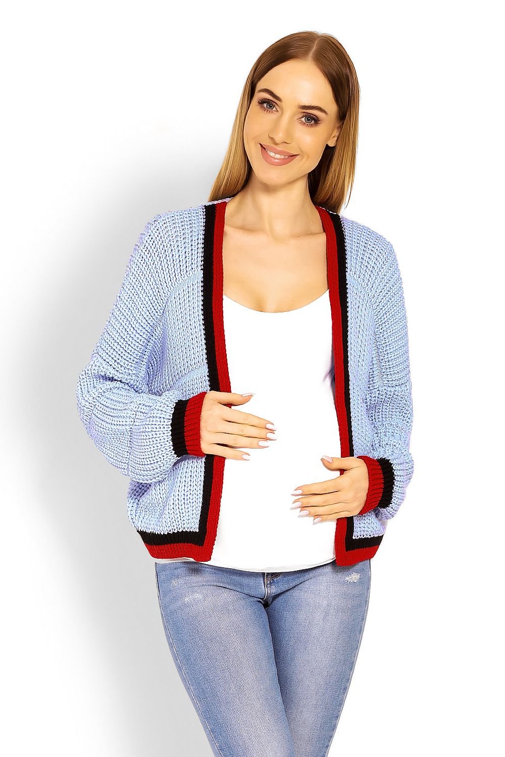 Pregnancy cardigan model 114486 PeeKaBoo - Trendyglobal 