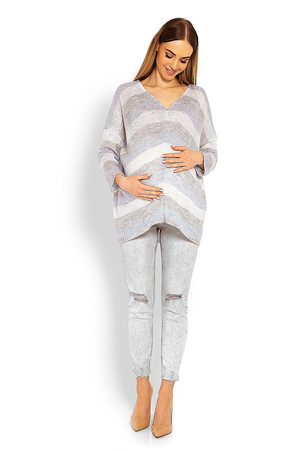 Pregnancy sweater model 114524 PeeKaBoo - Trendyglobal 