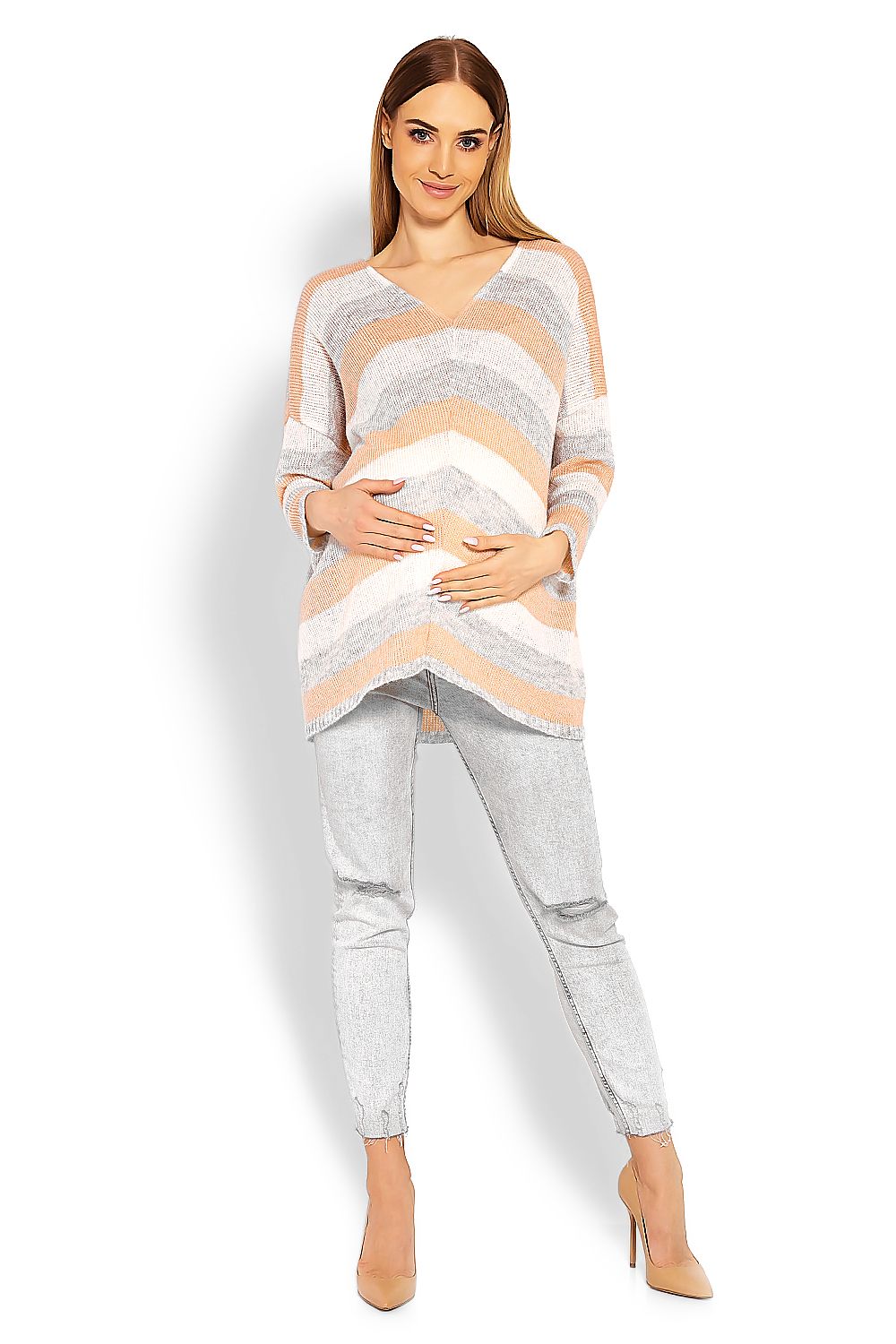 Pregnancy sweater model 114524 PeeKaBoo - Trendyglobal 