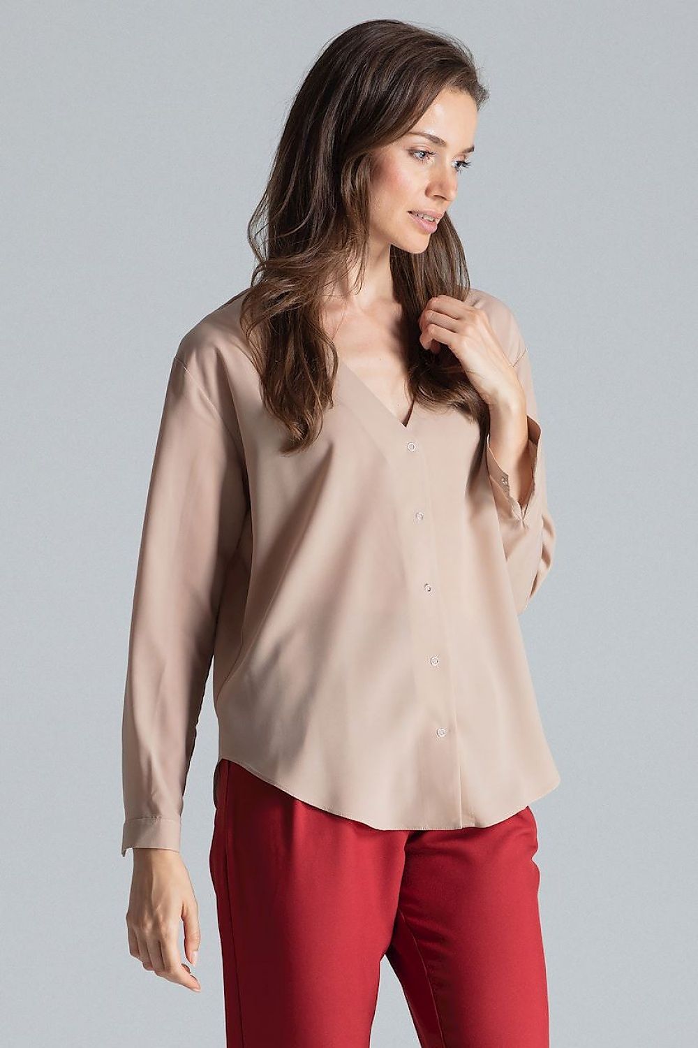 Long sleeve shirt model 135813 Figl - Trendyglobal 