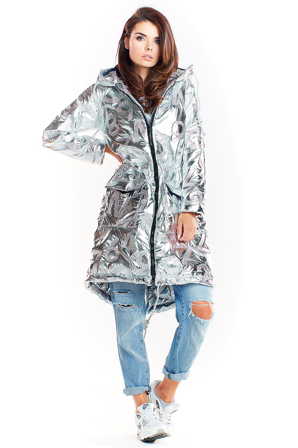 Coat model 139561 awama - Trendyglobal 