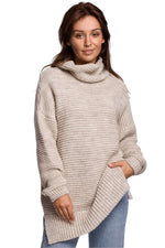 Turtleneck model 148275 BE Knit - Trendyglobal 