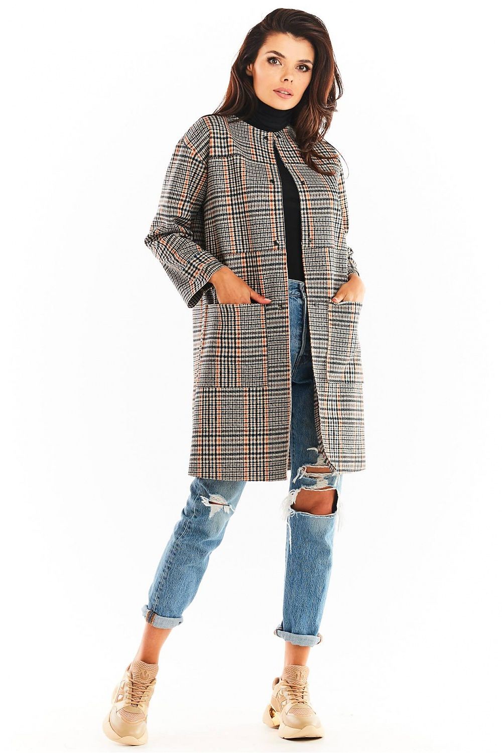 Coat model 148982 awama - Trendyglobal 