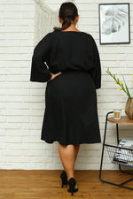 Plus size dress model 169252 Karko - Trendyglobal 