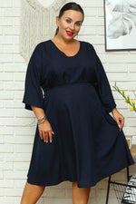 Plus size dress model 169252 Karko - Trendyglobal 