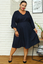 Plus size dress model 169252 Karko - Trendyglobal 