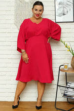 Plus size dress model 169252 Karko - Trendyglobal 