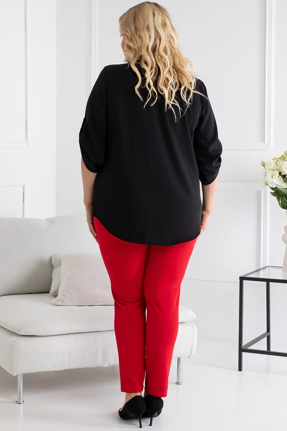 Plus size blouse model 168995 Karko - Trendyglobal 