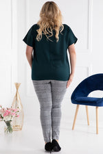 Plus size blouse model 169001 Karko - Trendyglobal 