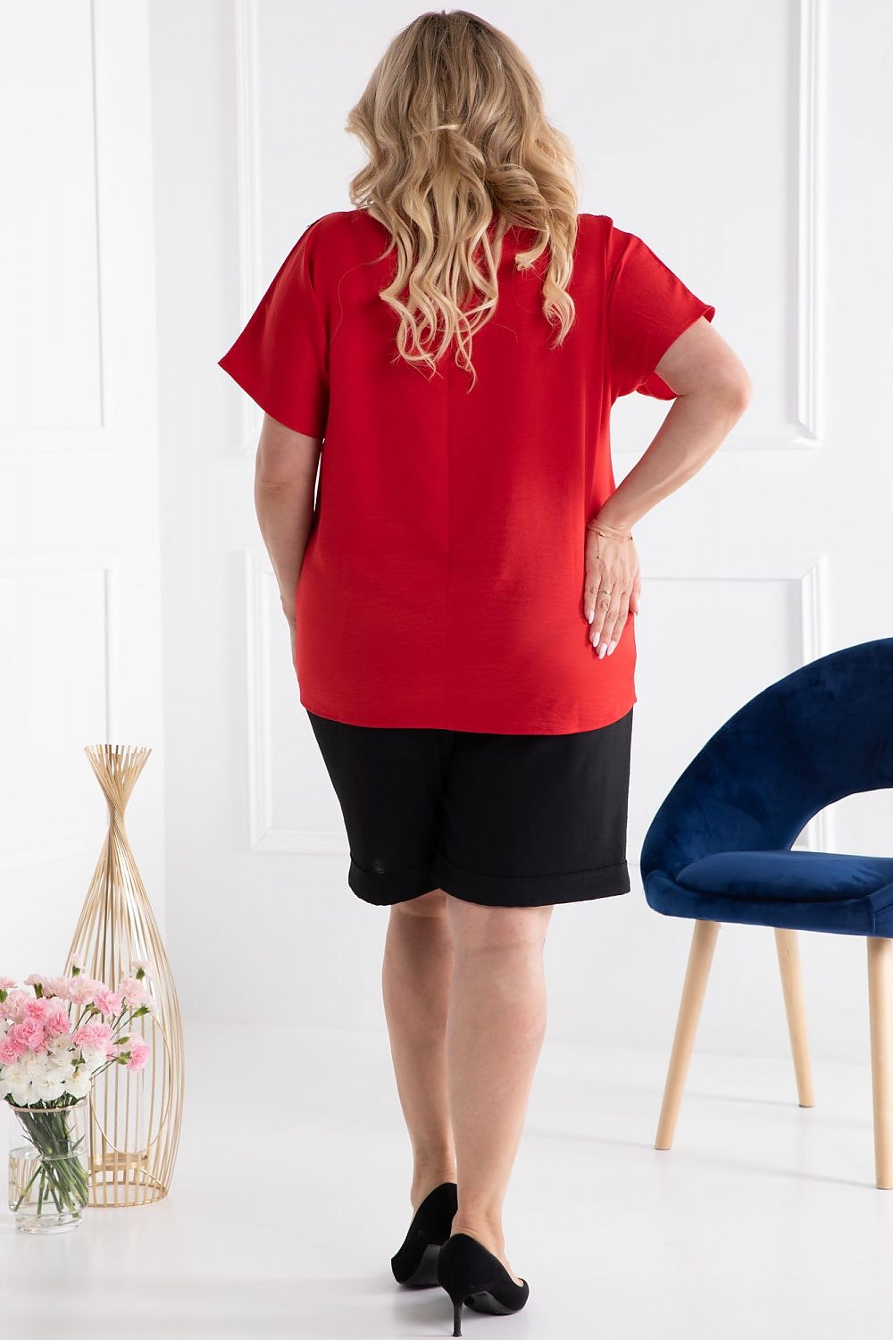 Plus size blouse model 169002 Karko - Trendyglobal 