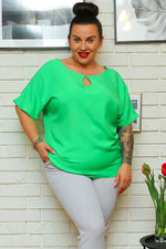 Plus size blouse model 169140 Karko - Trendyglobal 