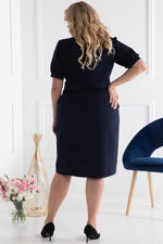 Plus size dress model 169166 Karko - Trendyglobal 