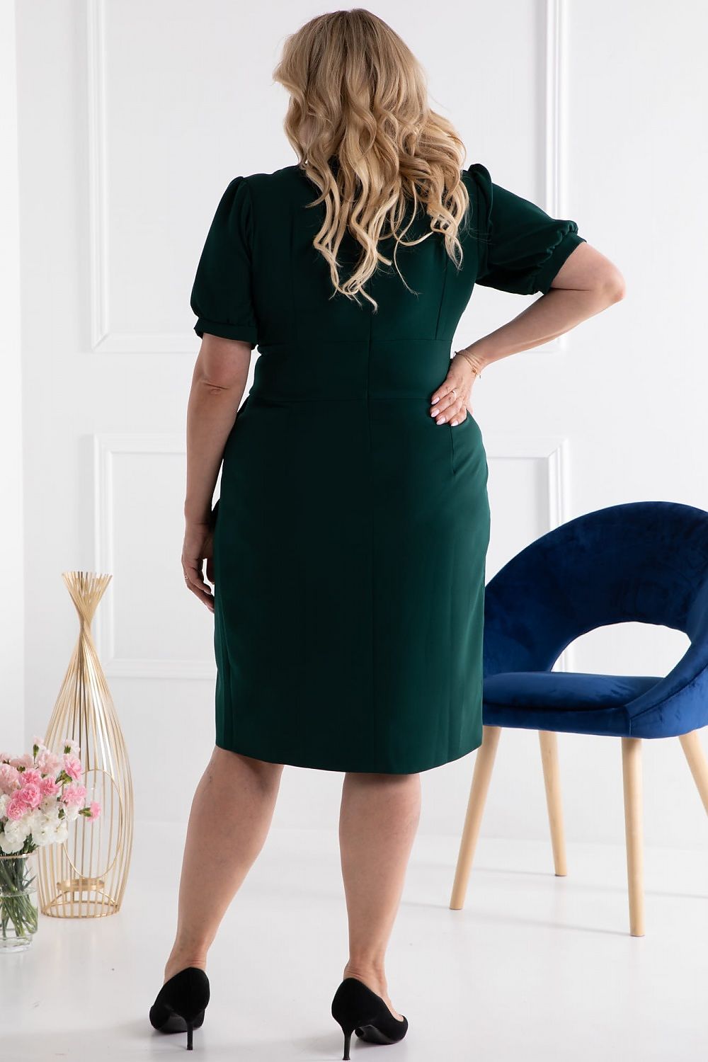 Plus size dress model 169166 Karko - Trendyglobal 