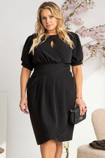 Plus size dress model 169166 Karko - Trendyglobal 