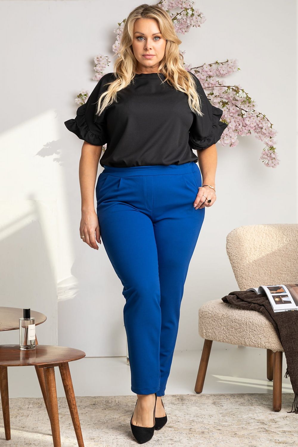 Plus size Trousers model 169232 Karko - Trendyglobal 