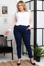 Plus size Trousers model 169232 Karko - Trendyglobal 