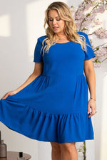 Plus size dress model 169246 Karko - Trendyglobal 