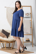 Plus size dress model 169246 Karko - Trendyglobal 