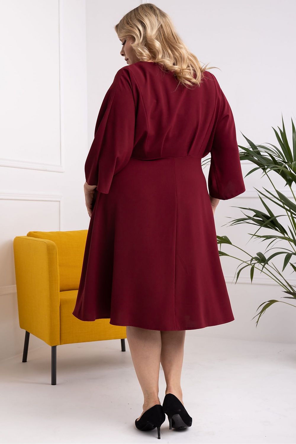 Plus size dress model 169252 Karko - Trendyglobal 