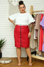 Plus size Skirt model 169281 Karko - Trendyglobal 