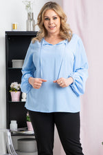 Plus size blouse model 176579 Karko - Trendyglobal 