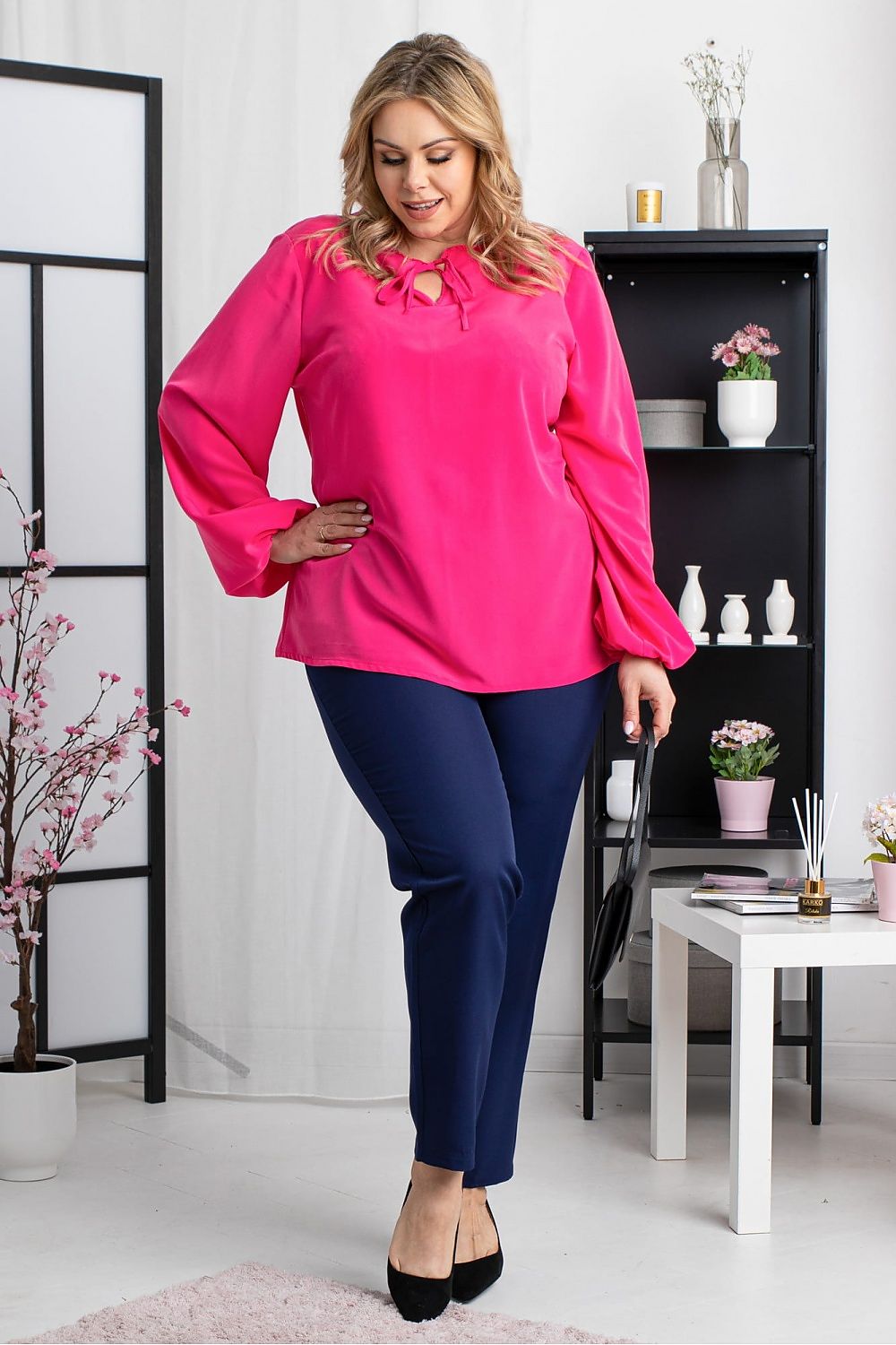 Plus size blouse model 176579 Karko - Trendyglobal 