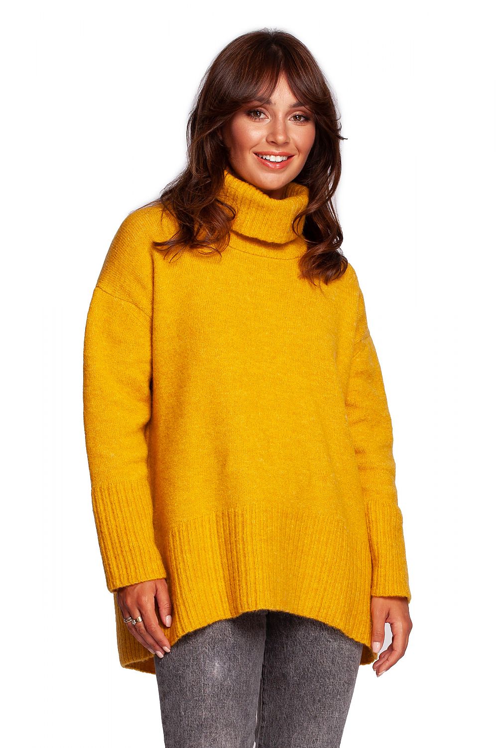 Turtleneck model 170262 BE Knit - Trendyglobal 