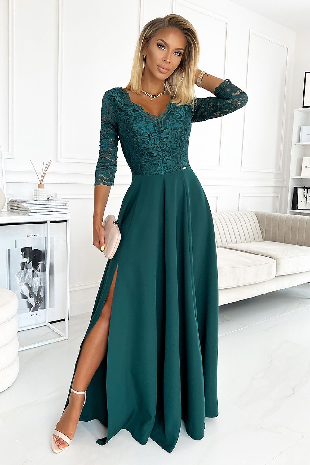 Long dress model 193523 Numoco - Trendyglobal 