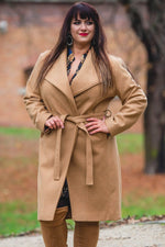 Coat plus size model 173081 Karko - Trendyglobal 