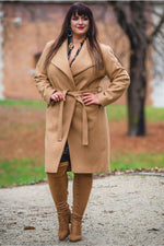 Coat plus size model 173081 Karko - Trendyglobal 