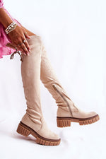 Thigh-Hight Boots model 173777 Step in style - Trendyglobal 