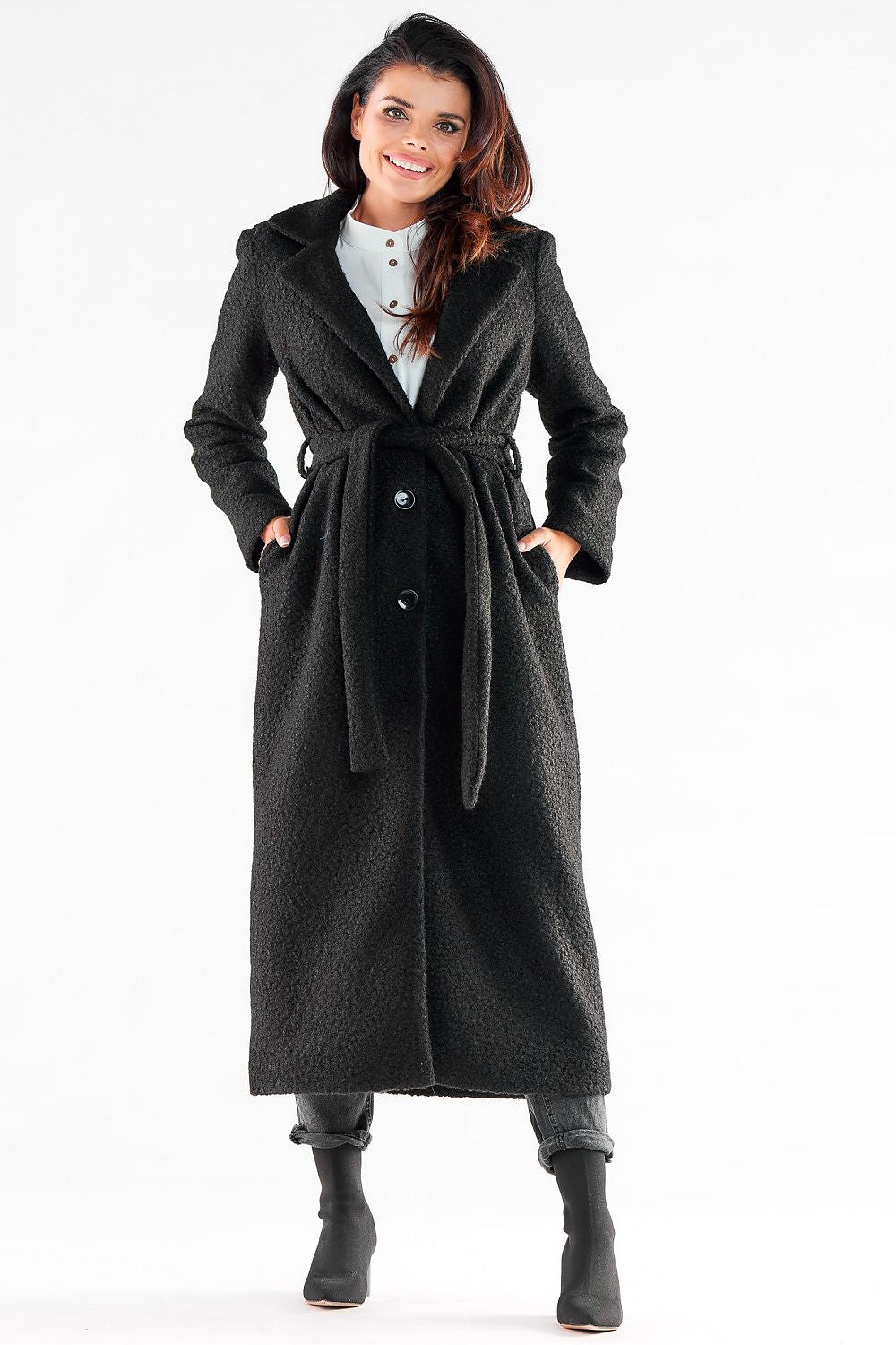 Coat model 173855 awama - Trendyglobal 