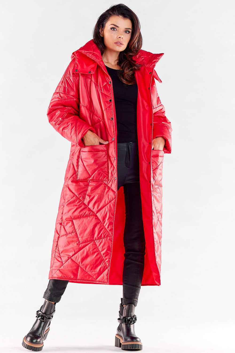 Coat model 173881 awama - Trendyglobal 