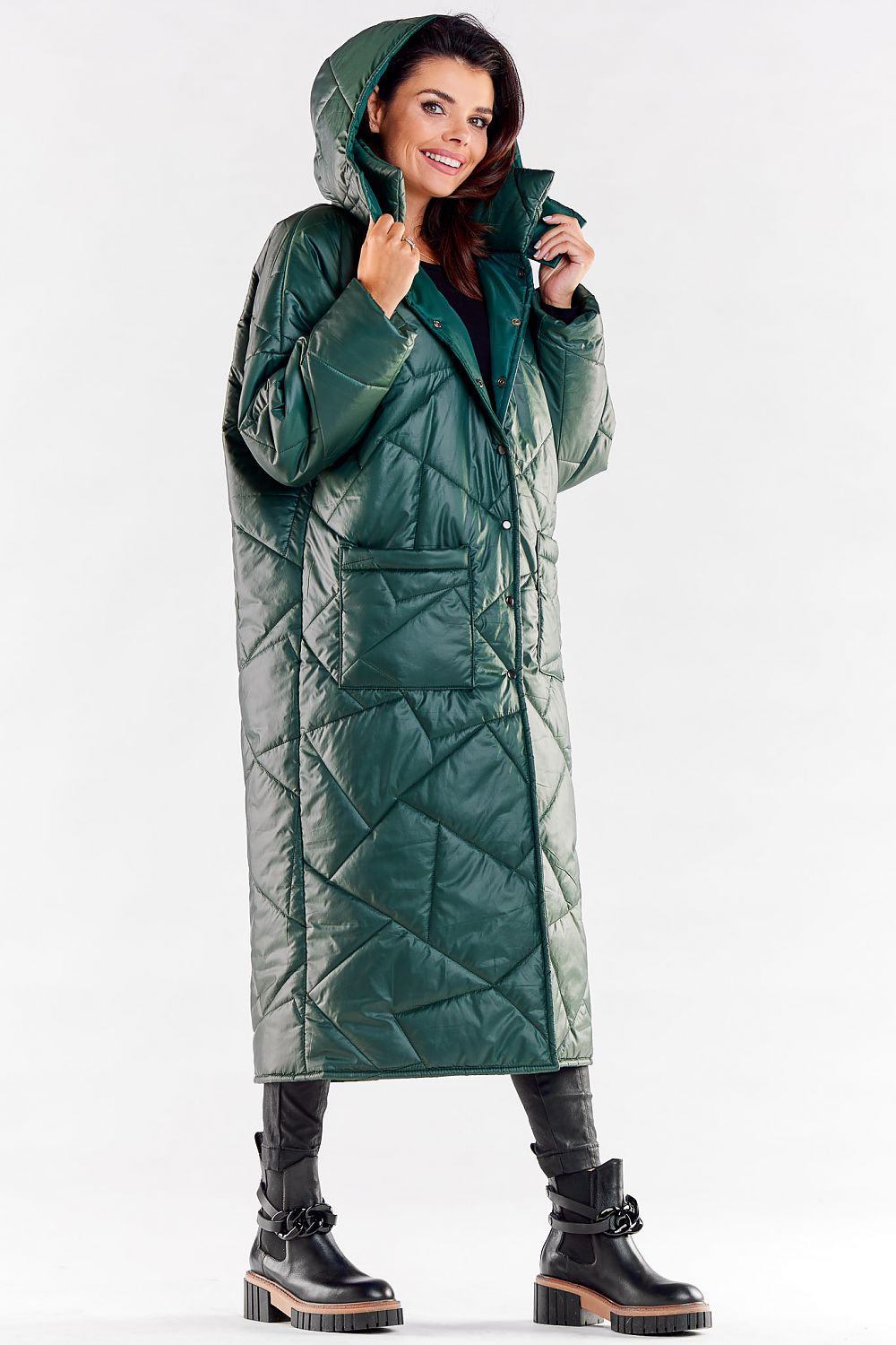 Coat model 173881 awama - Trendyglobal 