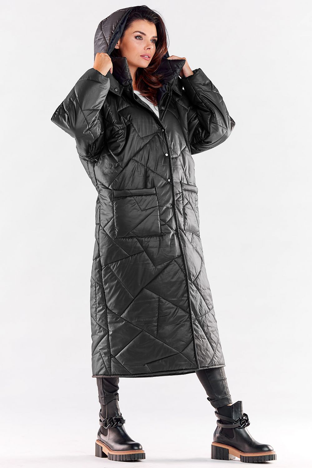 Coat model 173881 awama - Trendyglobal 