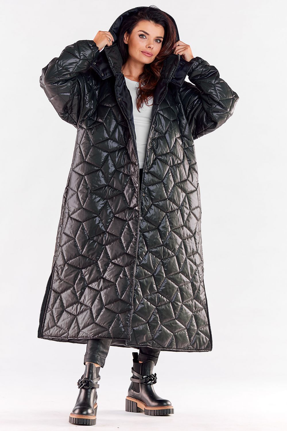 Coat model 173889 awama - Trendyglobal 