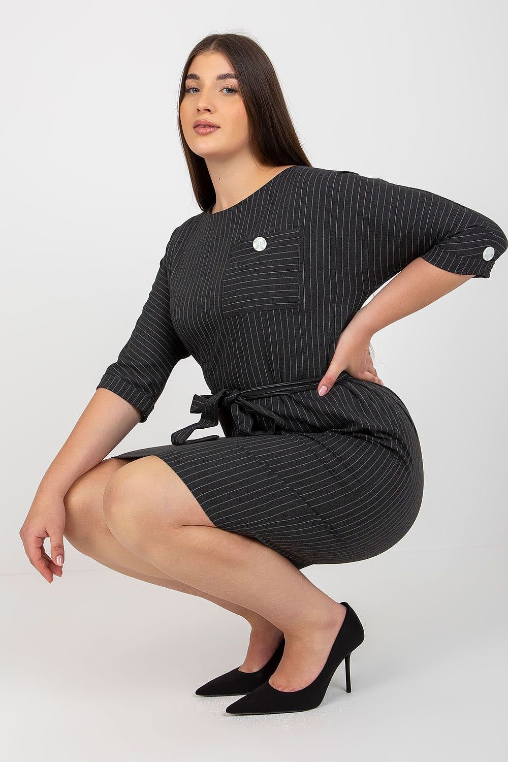 Plus size dress model 174938 Lakerta - Trendyglobal 