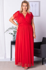 Plus size dress model 183282 Karko - Trendyglobal 