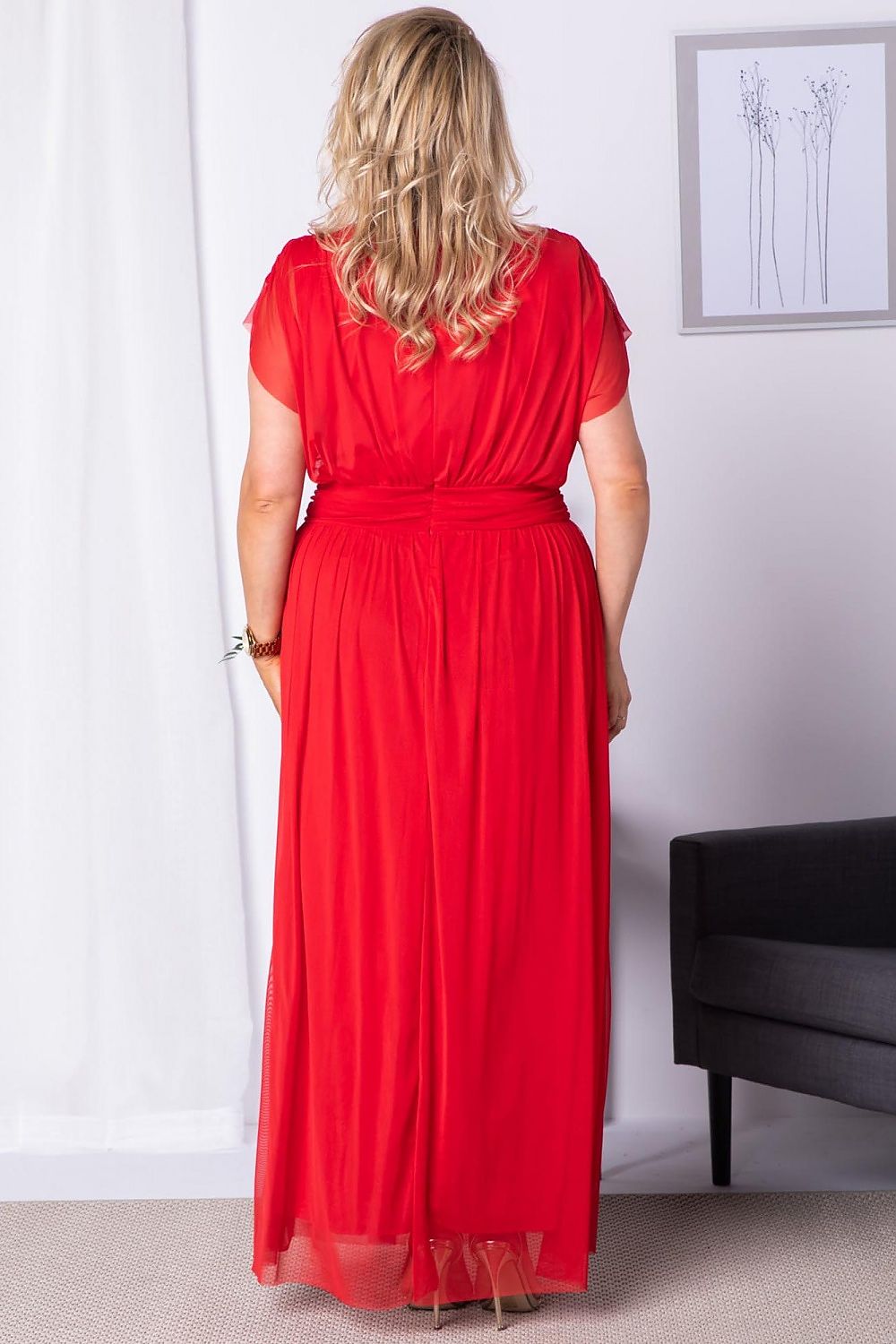 Plus size dress model 183282 Karko - Trendyglobal 