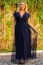 Plus size dress model 183282 Karko - Trendyglobal 