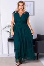 Plus size dress model 183282 Karko - Trendyglobal 