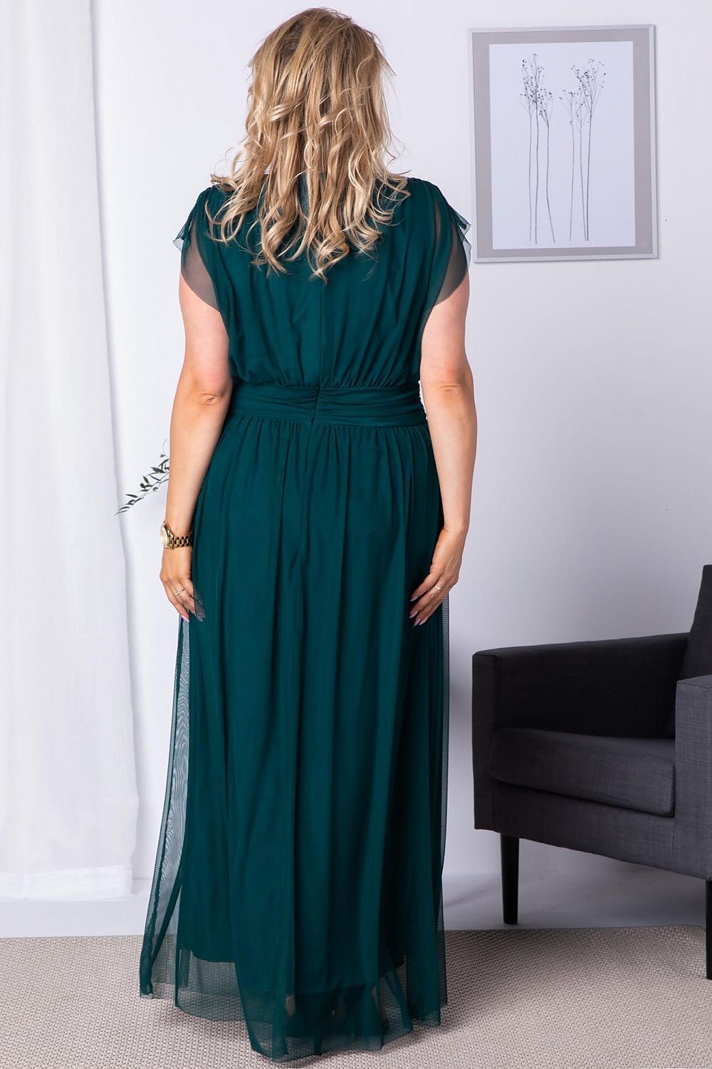 Plus size dress model 183282 Karko - Trendyglobal 