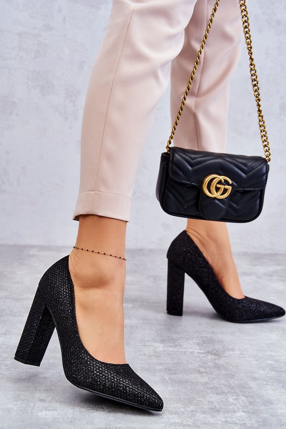 Block heel pumps model 175264 Step in style - Trendyglobal 