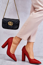 Block heel pumps model 175264 Step in style - Trendyglobal 