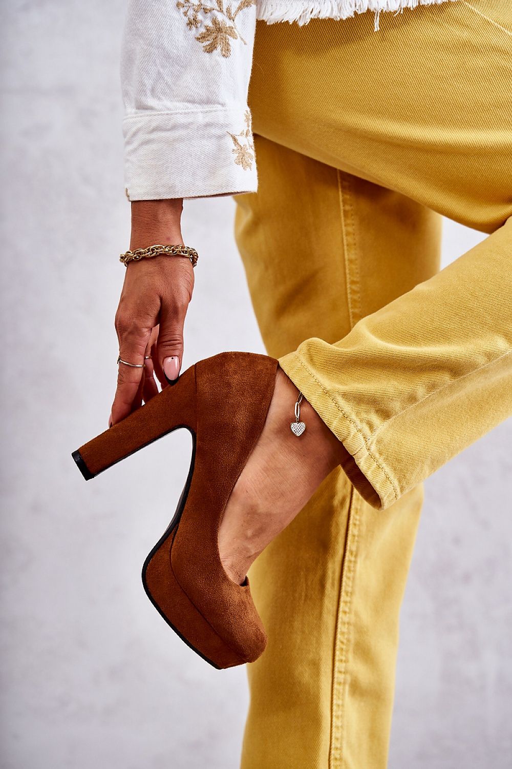 Block heel pumps model 175298 Step in style - Trendyglobal 