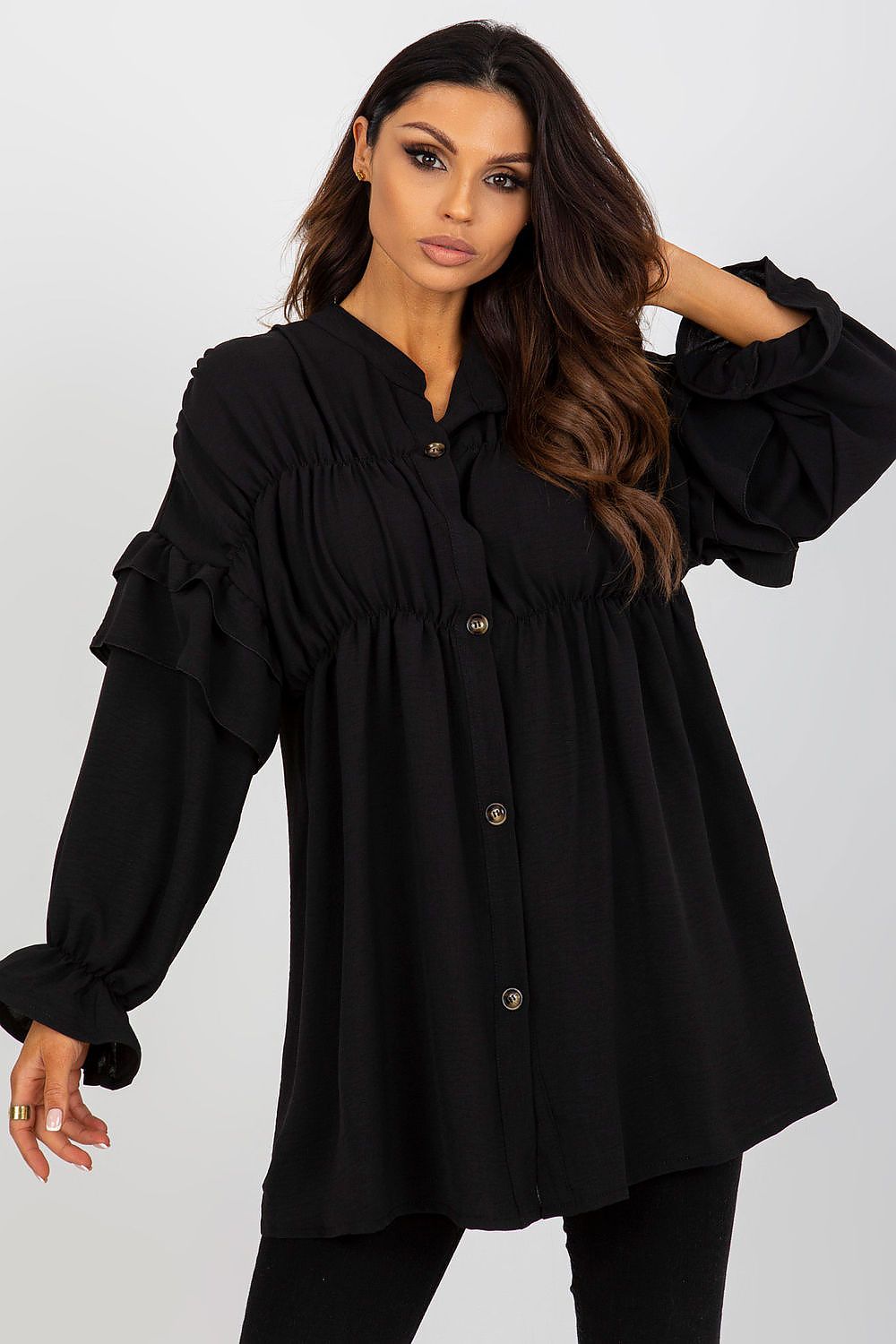 Long sleeve shirt model 175675 Och Bella - Trendyglobal 