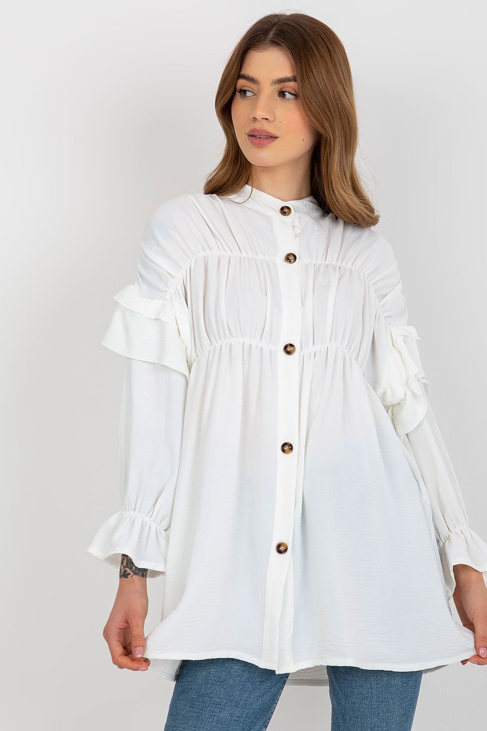 Long sleeve shirt model 175675 Och Bella - Trendyglobal 