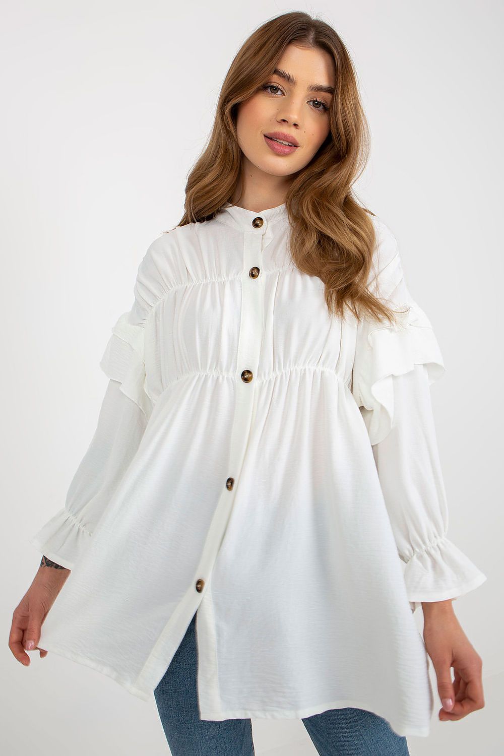 Long sleeve shirt model 175675 Och Bella - Trendyglobal 