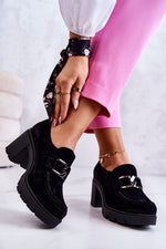 Heeled low shoes model 183960 Step in style - Trendyglobal 