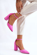 Block heel pumps model 181456 Step in style - Trendyglobal 